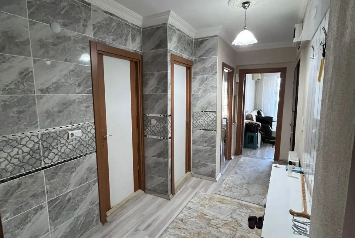SOMA PAZAR YERİ ÜZERİNDE EŞYALI KİRALIK DAİRE