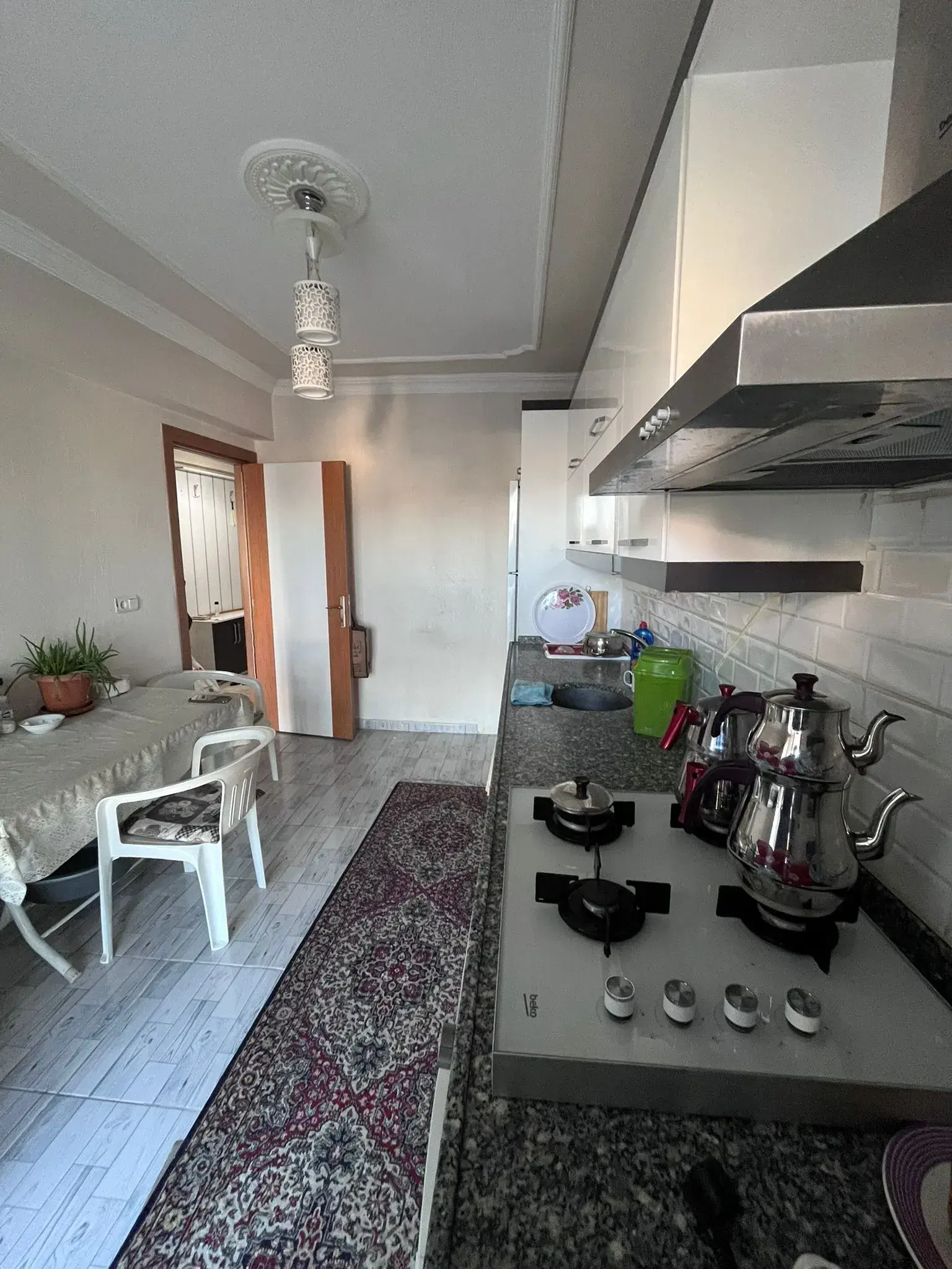 SOMA PAZAR YERİ ÜZERİNDE EŞYALI KİRALIK DAİRE