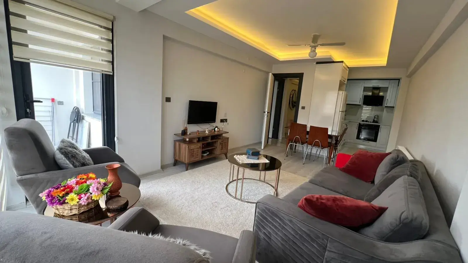 MERKEZDE EŞYALI KİRALIK DAİRE